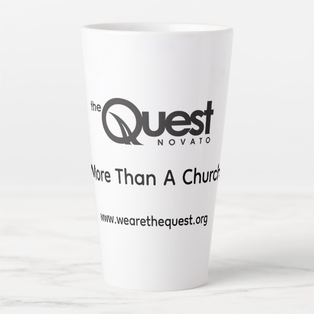 Taza De Café Latte Quest Latte Mug (Anverso)