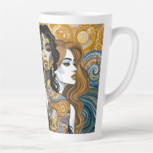 "Radiancia unificada" Latte Mug