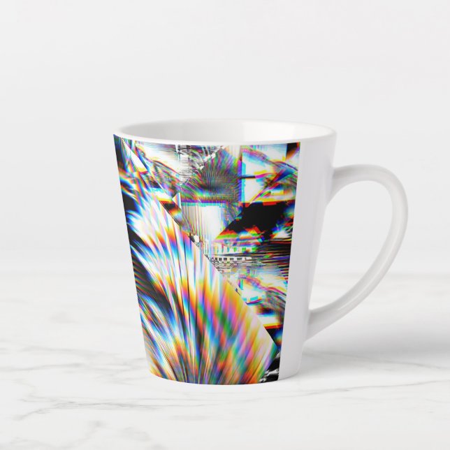 Taza De Café Latte Rainbow Assault  Latte Mug (Derecha)