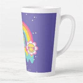 Taza De Café Latte Rainbow Love