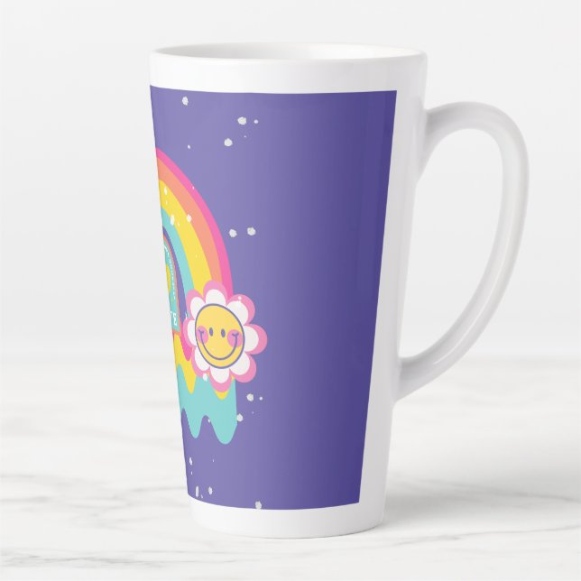 Taza De Café Latte Rainbow Love