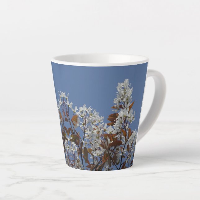 Taza De Café Latte Raisin Blossom Latte Mug (Ángulo derecho)