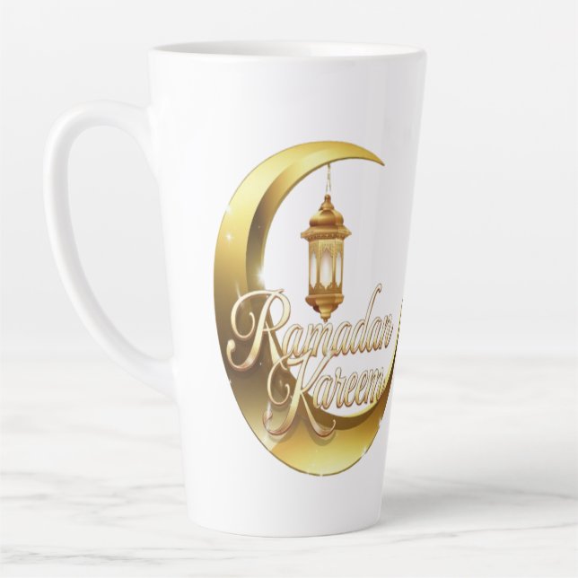 Taza De Café Latte Ramadan Kareem (Izquierda)