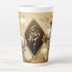 Taza De Café Latte Ramadan Kareem Latte Mug