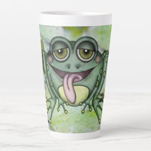 Taza De Café Latte Rana (Anverso)