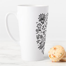 Taza De Café Latte Raven of Transformation