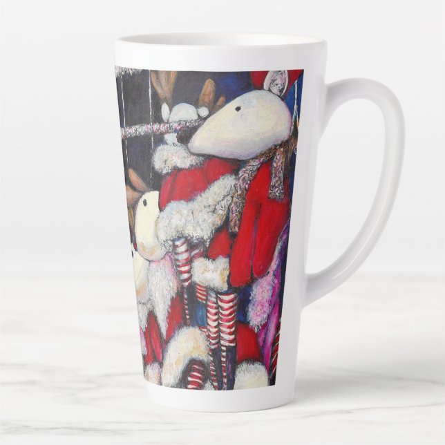 Taza De Café Latte Realidad en las vacaciones (Derecha)