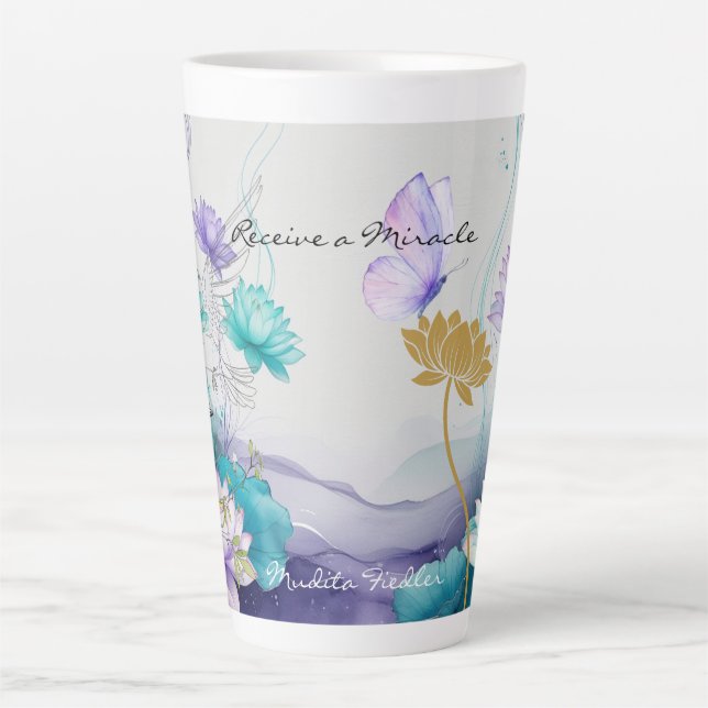 Taza De Café Latte Receive A Miracle-Latte Mug (Anverso)