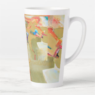 Taza De Café Latte Reconciliación Latte Mug 17 oz.