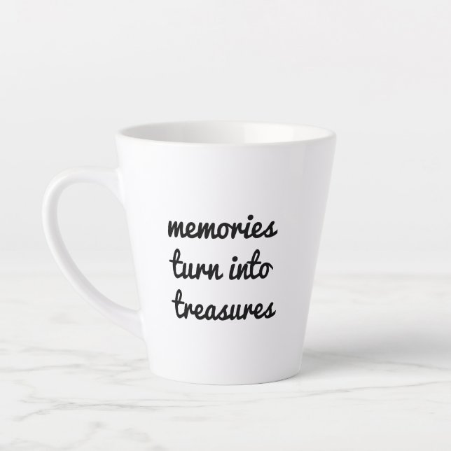 Taza De Café Latte Recuerdos Latte Mug (Izquierda)