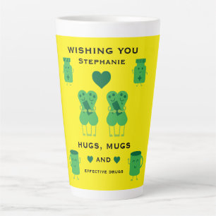 Taza De Café Latte Recuperación Hospitalaria Personalizable