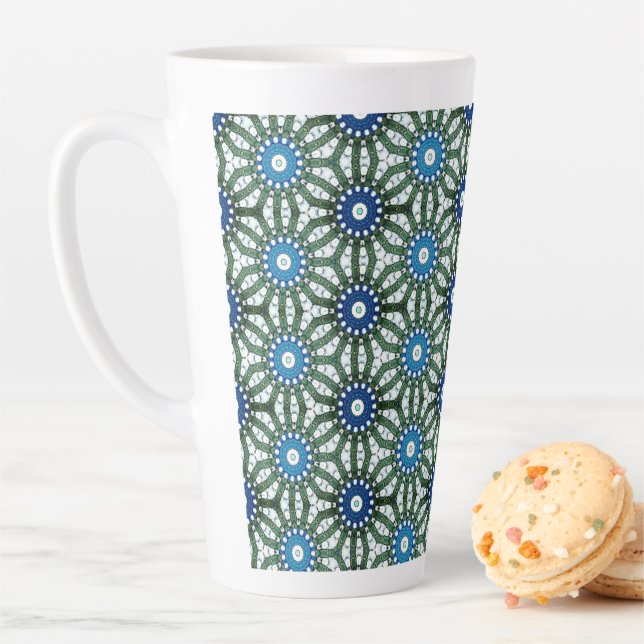 Taza De Café Latte Redes  (In situ)