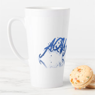 Taza De Café Latte Reflexión acuario