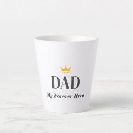 Taza De Café Latte Regalo con nombre personalizado para papá 