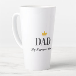 Taza De Café Latte Regalo con nombre personalizado para papá 