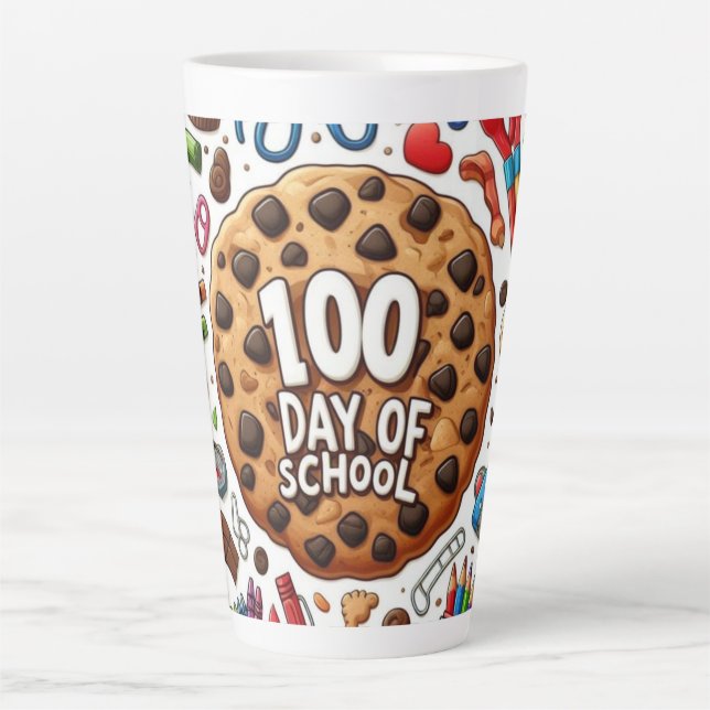 Taza De Café Latte Regalo de agradecimiento del profesor (Anverso)