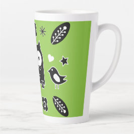 Taza De Café Latte Regalo de arte popular para caballos nórdicos