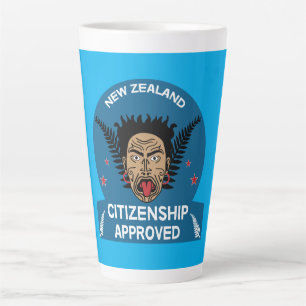Taza De Café Latte Regalo de ciudadanía de Nueva Zelanda Nuevo ciud