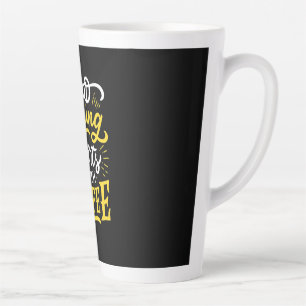 Taza De Café Latte Regalo de cumpleaños Buenos días Comenzar con café
