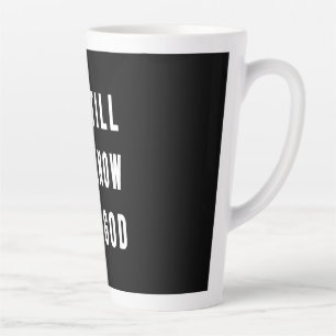Taza De Café Latte Regalo de cumpleaños Estar quieto y saber que me v