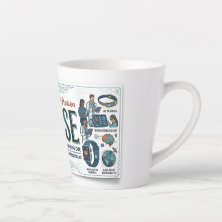 Taza De Café Latte Regalo de enfermera biomédica