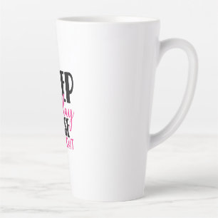 Taza De Café Latte Regalo de Enfermera Duerme Todo el Día Enfermera T
