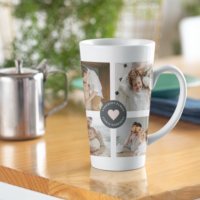 Taza De Café Latte Regalo de fotografía familiar personalizada de Col (Subido por el creador)