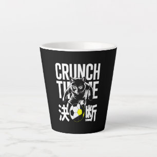 Taza De Café Latte Regalo de gato de fútbol para entrenadores y atlet