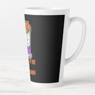 Taza De Café Latte Regalo de Halloween Ataque De Ramen