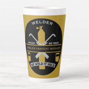 Taza De Café Latte Regalo de humor de soldadura