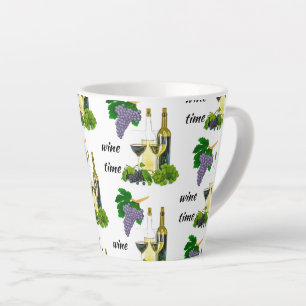 Taza De Café Latte Regalo de inauguración para amantes del vino