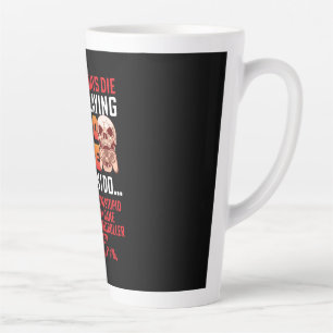 Taza De Café Latte Regalo de jugador cuando juego un videojuego