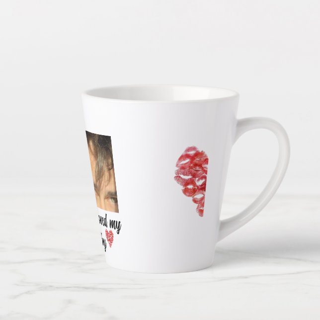 Taza De Café Latte Regalo de mugre ocular (Derecha)