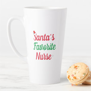 Taza De Café Latte Regalo de Navidad de Agradecimiento a la Enfermera