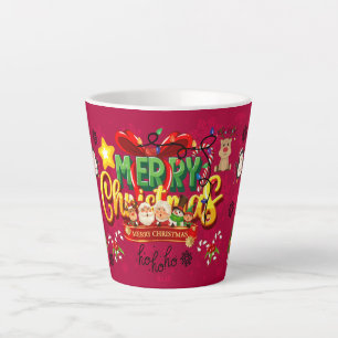 Taza De Café Latte Regalo de vacaciones Feliz Navidad