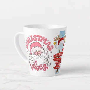Taza De Café Latte Regalo de vacaciones Feliz Navidad