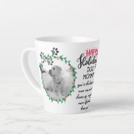 Taza De Café Latte Regalo de vacaciones para papá o mamá del perro añ