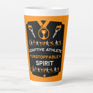 Taza De Café Latte Regalo deportivo adaptable para discapacitados