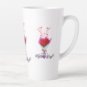 TAZA DE CAFÉ LATTE REGALO DÍA DE LA MADRE