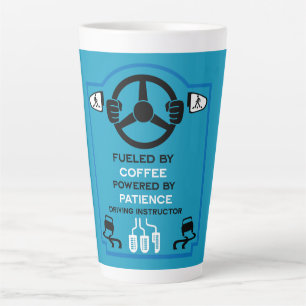 Taza De Café Latte Regalo divertido para instructor de conducir