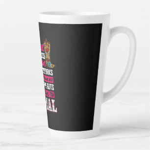 Taza De Café Latte Regalo ecuestre Cuidado con los caballos de pase