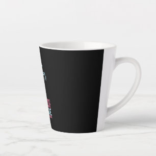 Taza De Café Latte Regalo ecuestre La Mitad De Los Fracasos En La V