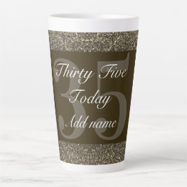 Taza De Café Latte regalo especial de cumpleaños especial 35