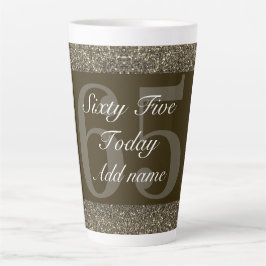 Taza De Café Latte regalo especial de cumpleaños especial 65