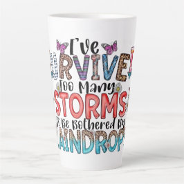 Taza De Café Latte Regalo inspirador para la resiliencia