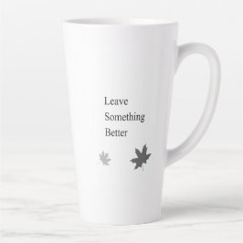Taza De Café Latte Regalo Inspirador para Profesionales y Líderes