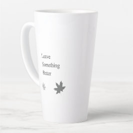 Taza De Café Latte Regalo Inspirador para Profesionales y Líderes