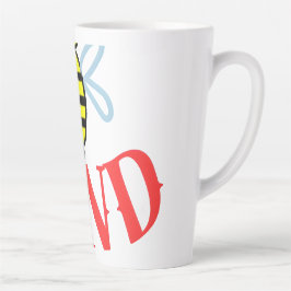 Taza De Café Latte Regalo Personalizado Abeja Amable