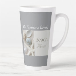 Taza De Café Latte Regalo Personalizado de Conchas Marinas para Casa
