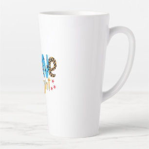 Taza De Café Latte Regalos de boda   Brillante